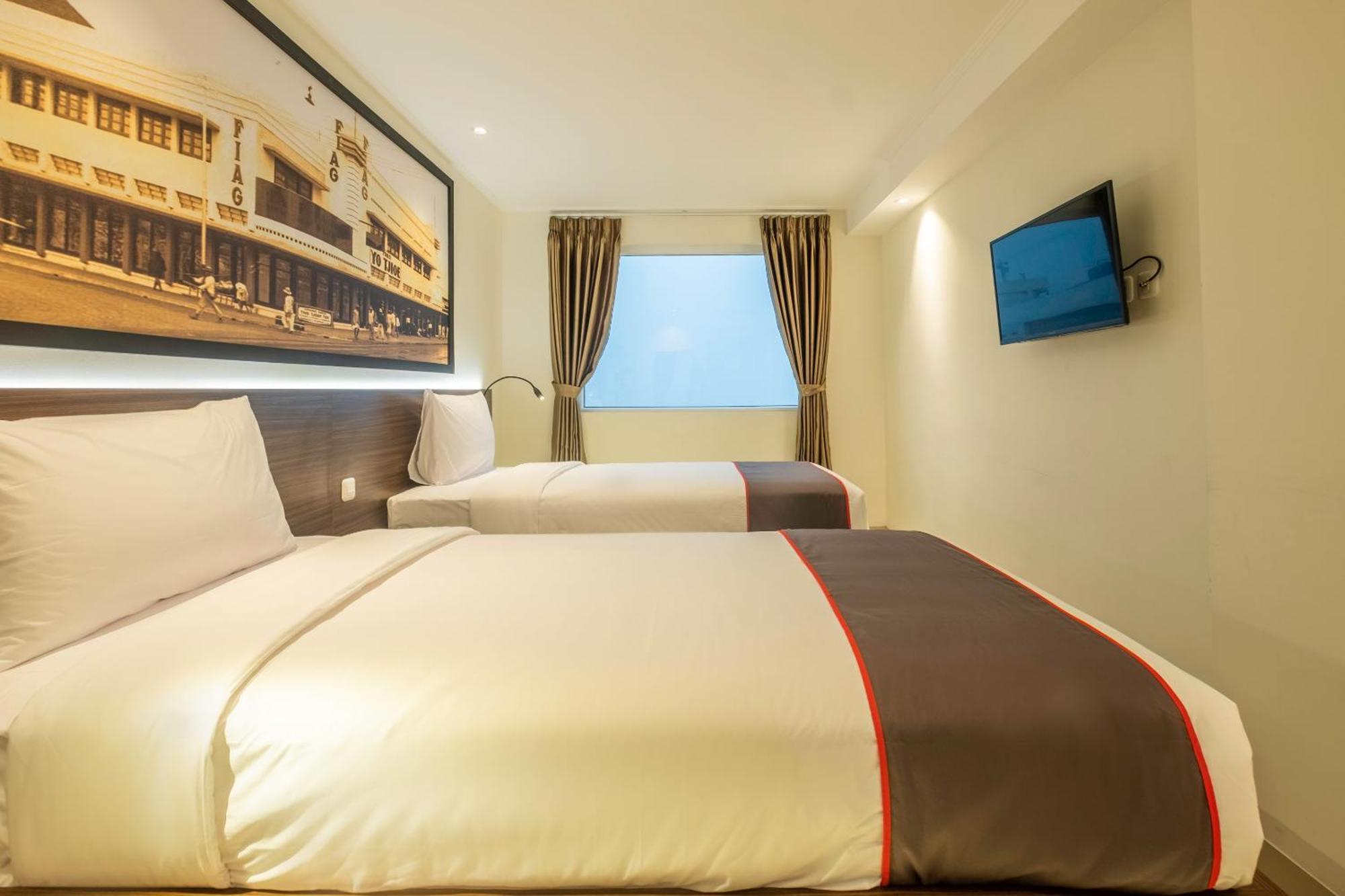 Super Oyo Collection O Hotel Pasar Baru Heritage Bandung Zewnętrze zdjęcie